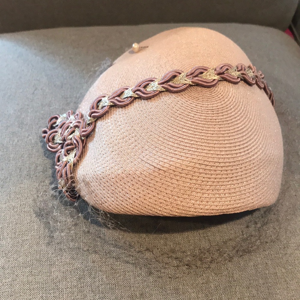 Vintage Hat with pin